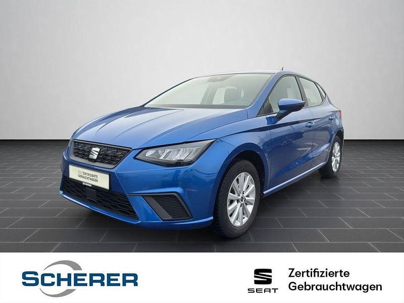 Sapphire blau metallic (metallic) Gebraucht 2024 Seat Ibiza Style Limousine | 18.190 € (Fairer Preis) - Bild 1/4