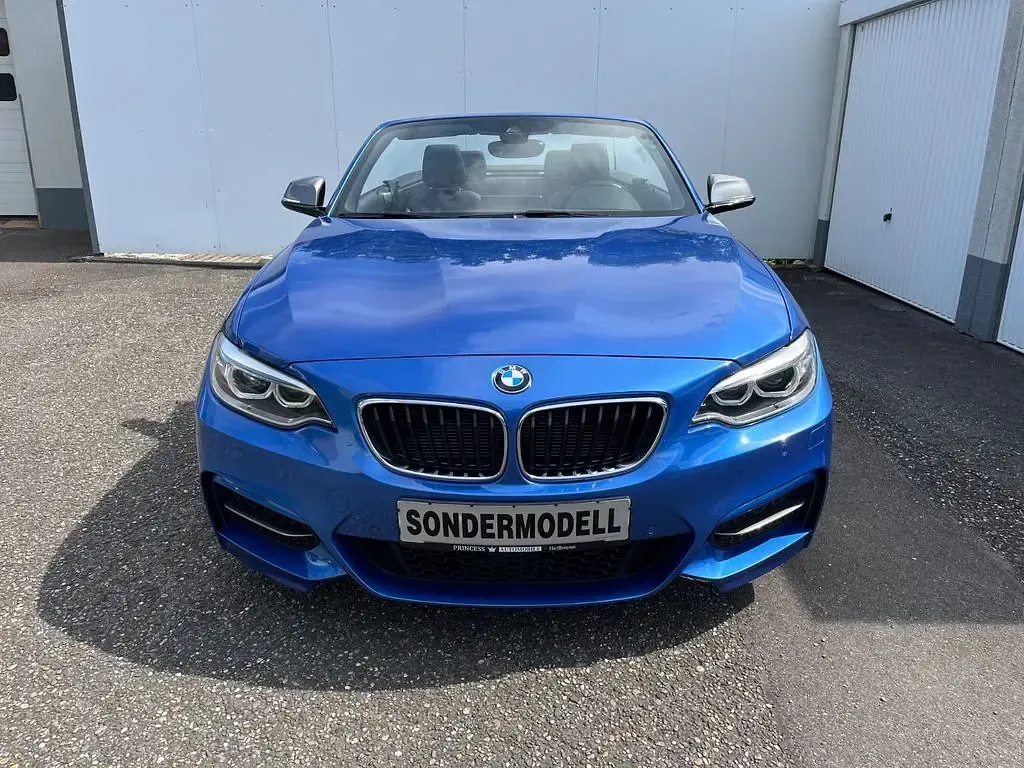 Gebraucht BMW M235 Sport Line 326 PS (239 kW) 2015 Blau Cabrio