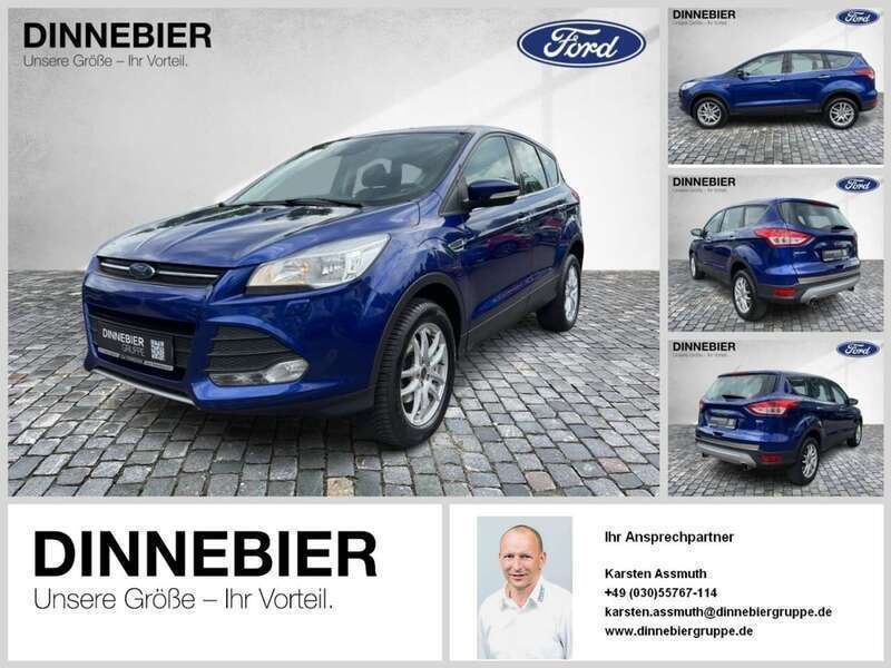 Indic blau metallic Gebraucht 2016 Ford Kuga SUV | 12.989 € (Guter Preis) - Bild 1/2