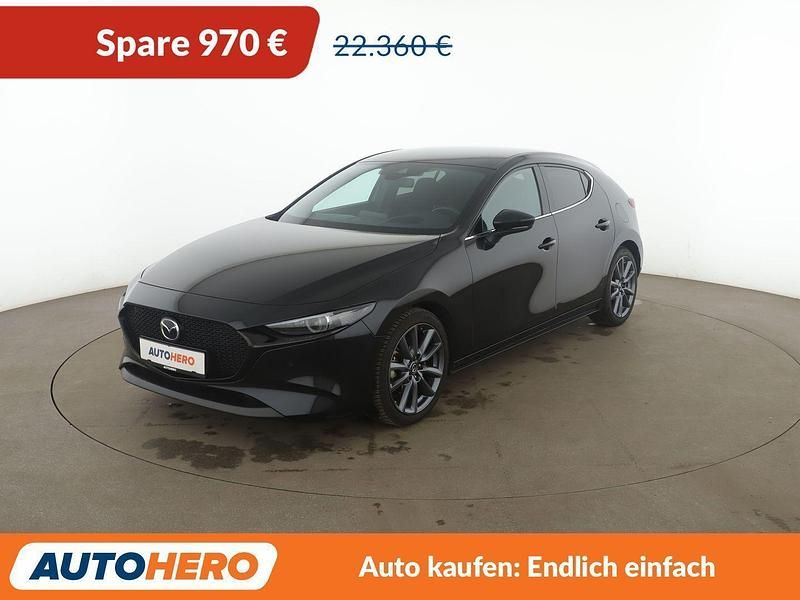 Gebraucht Mazda 3 Selection 122 PS (89 kW) 2021 Schwarz Limousine