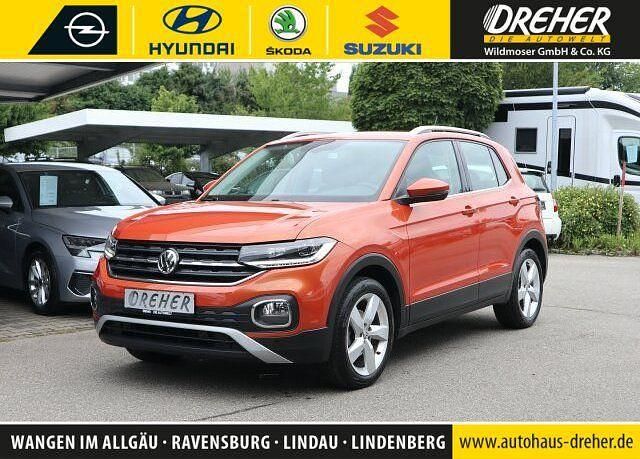 Gebraucht VW T-Cross Style 116 PS (85 kW) 2019 Energetic orange metallic SUV