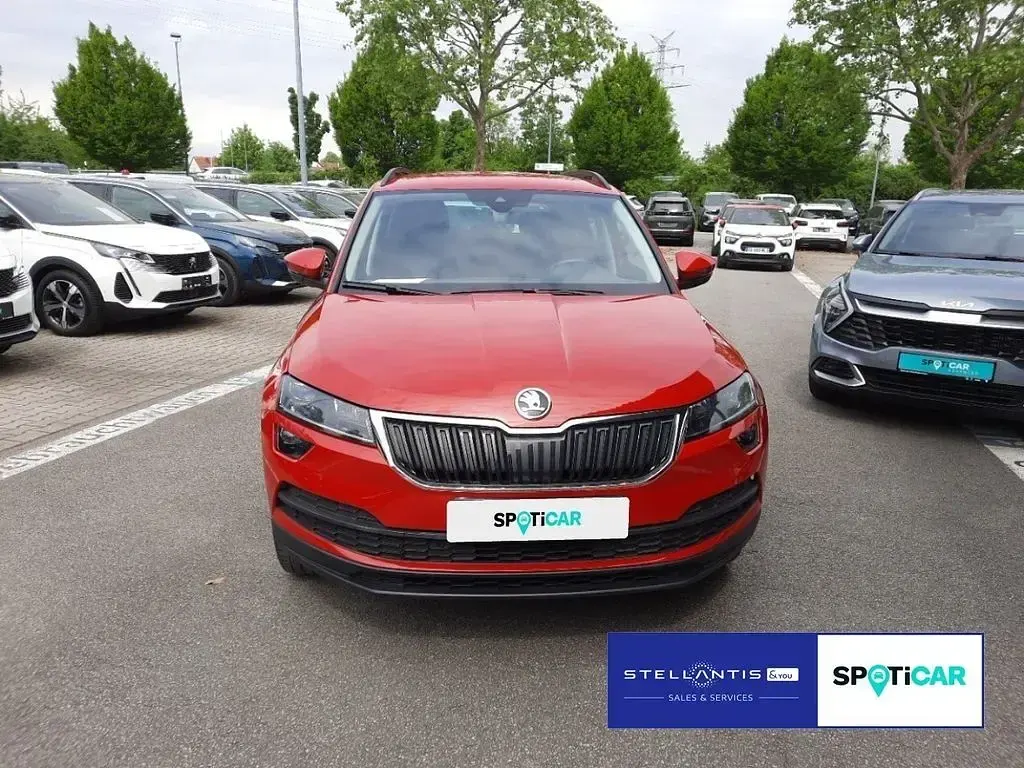 Gebraucht Skoda Karoq Style 116 PS (85 kW) 2020 Rot SUV