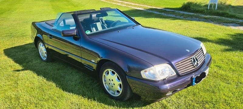 Gebraucht Mercedes SL320 231 PS (169 kW) 1998 Violet Cabrio