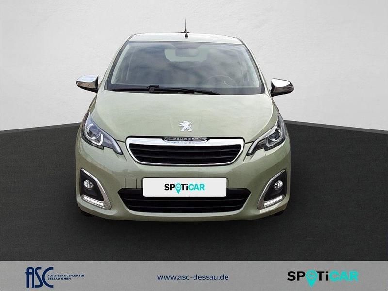 Gebraucht Peugeot 108 Style 72 PS (52 kW) 2021 Metfa smooth green Kleinwagen