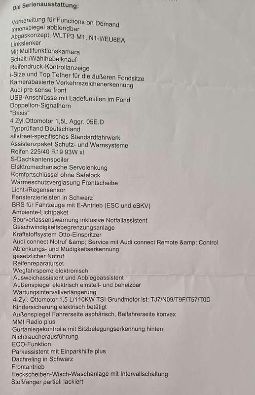 Gebraucht Audi A3 Sport 150 PS (110 kW) 2025 Grau Kleinwagen