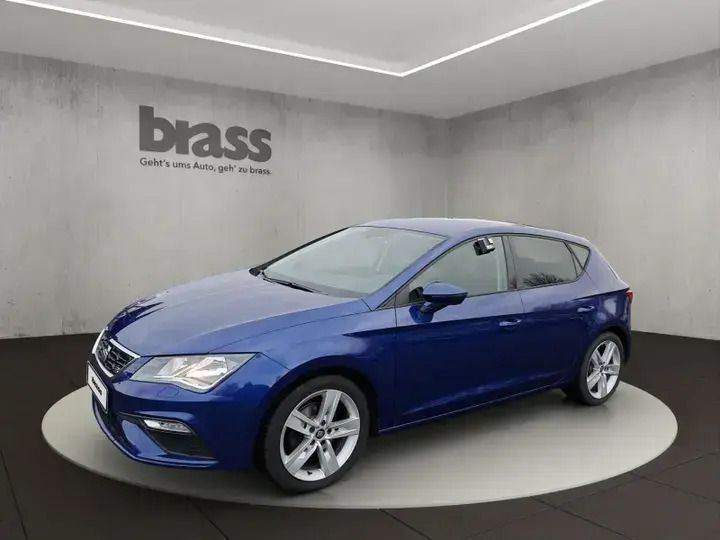 Mystery blau Gebraucht 2017 Seat Leon FR Limousine | 12.950 € (Fairer Preis) - Bild 1/4