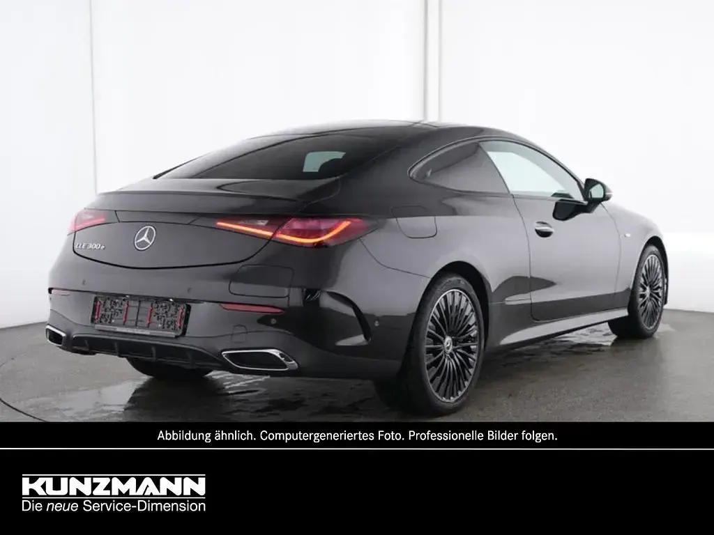Gebraucht Mercedes CLE300 AMG 204 PS (150 kW) 2025 Obsidianschwarz metallic Coupé