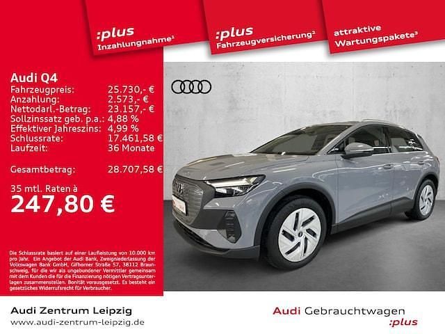 Kieselgrau Gebraucht 2022 Audi Q4 e-tron Comfort SUV | 25.730 € (Fairer Preis) - Bild 1/3
