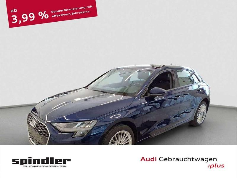 Navarrablau metallic Gebraucht 2024 Audi A3 Advanced Plus Limousine | 28.380 € (Guter Preis) - Bild 1/4