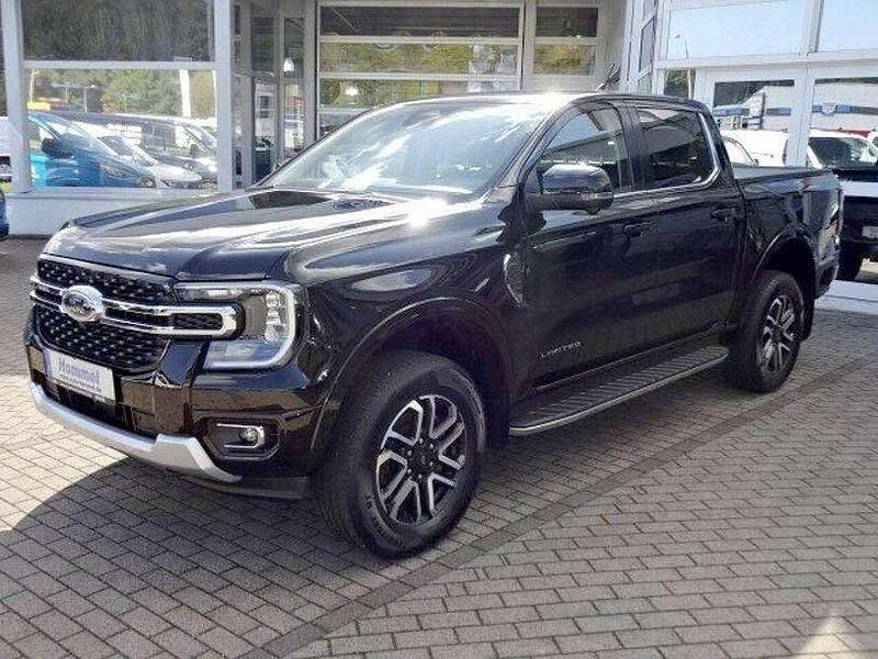 Gebraucht Ford Ranger Limited 170 PS (125 kW) 2023 Obsidianschwarz metallic Pickup