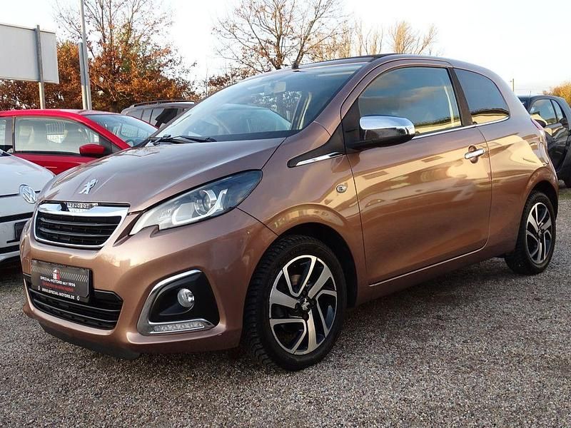 Braun Gebraucht 2014 Peugeot 108 Allure Kleinwagen | 5.350 € (Fairer Preis) - Bild 1/4