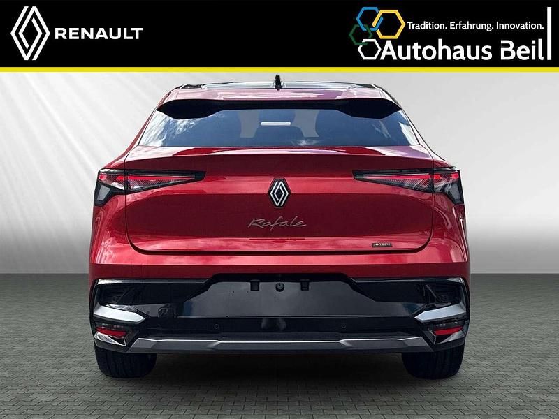 Neu Renault Rafale Techno 131 PS (96 kW) 2025 Dezirrot metallic, black pear SUV