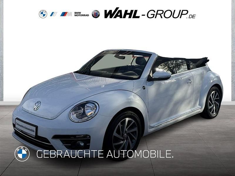 Weiß Gebraucht 2018 VW Beetle Design Cabrio | 17.890 € (Fairer Preis) - Bild 1/4