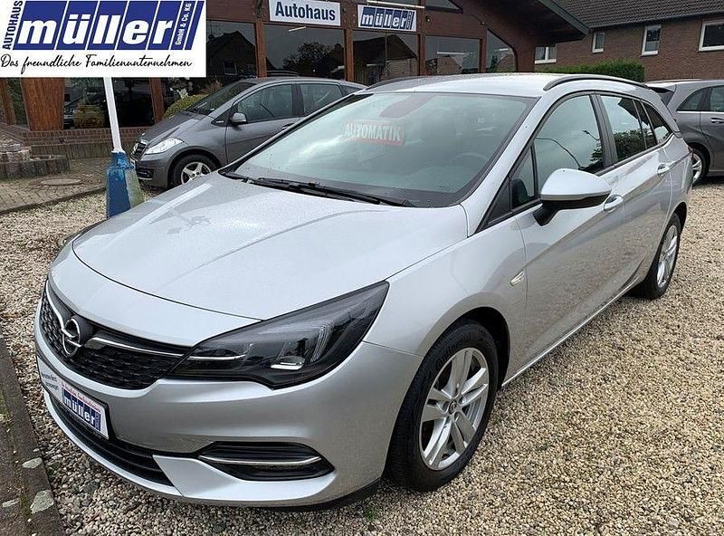 Silber Gebraucht 2020 Opel Astra Edition Kombi | 11.900 € (Fairer Preis) - Bild 1/4