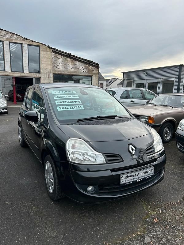Schwarz Gebraucht 2009 Renault Modus Van / Kleinbus | 3.890 € - Bild 1/4