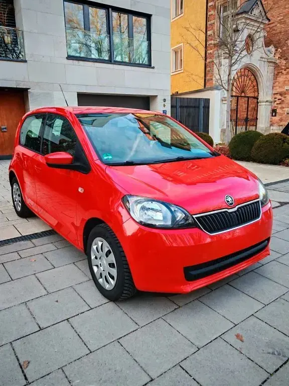 Używany Skoda Citigo Ambition 60 KM (44 kW) 2012 Czerwony Hatchback