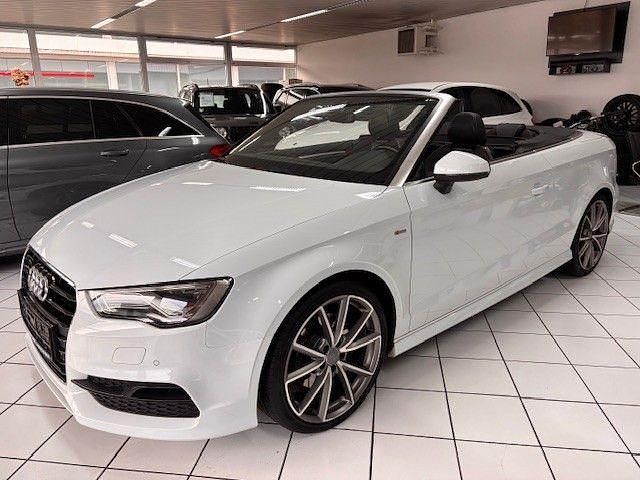 Weiß Gebraucht 2015 Audi A3 Cabriolet S-Line Cabrio | 13.700 € (Fairer Preis) - Bild 1/4