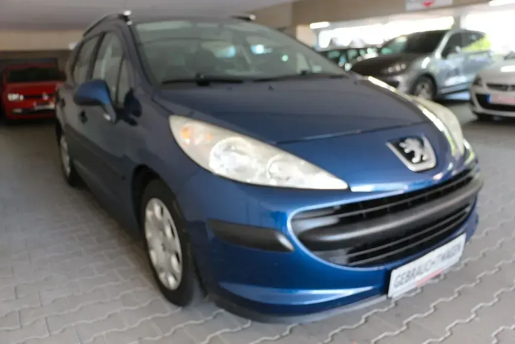 Gebraucht Peugeot 207 Tendance 95 PS (69 kW) 2007 Blau Kombi