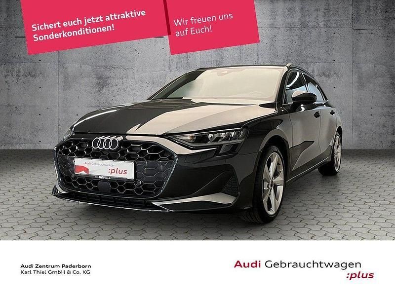 Grau Gebraucht 2024 Audi A3 Sportback Advanced Limousine | 34.440 € (Fairer Preis) - Bild 1/4