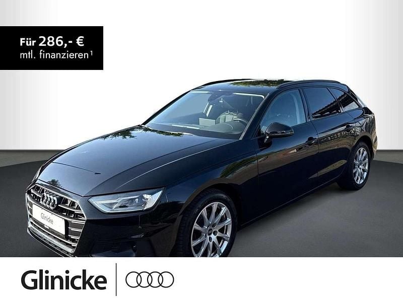Mythosschwarz metallic Gebraucht 2021 Audi A4 Advanced Kombi | 22.550 € (Guter Preis) - Bild 1/3