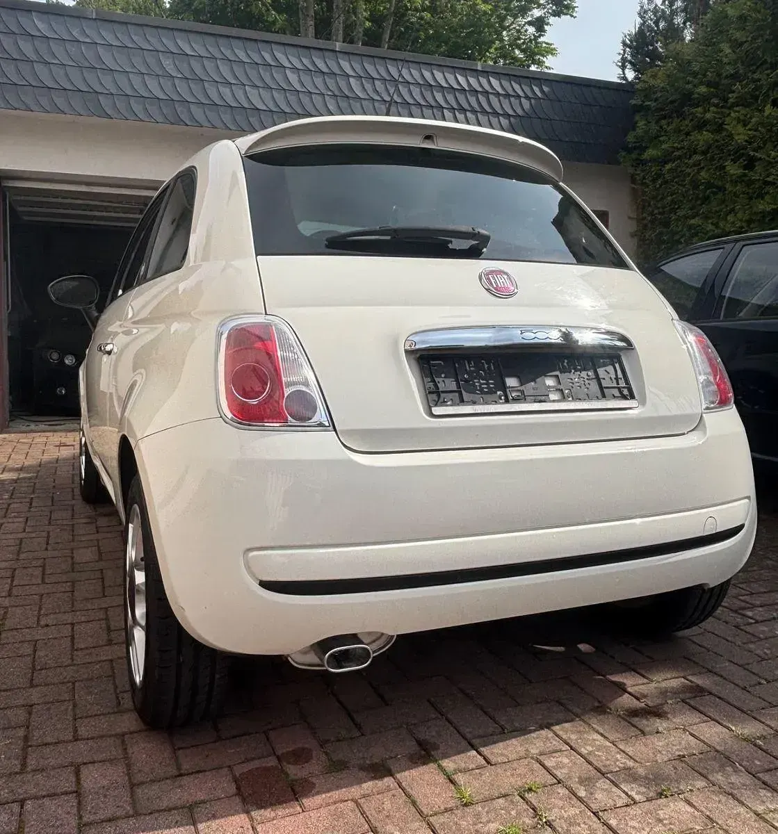 Gebraucht Fiat 500 Lounge 69 PS (50 kW) 2012 Schwarz Kleinwagen