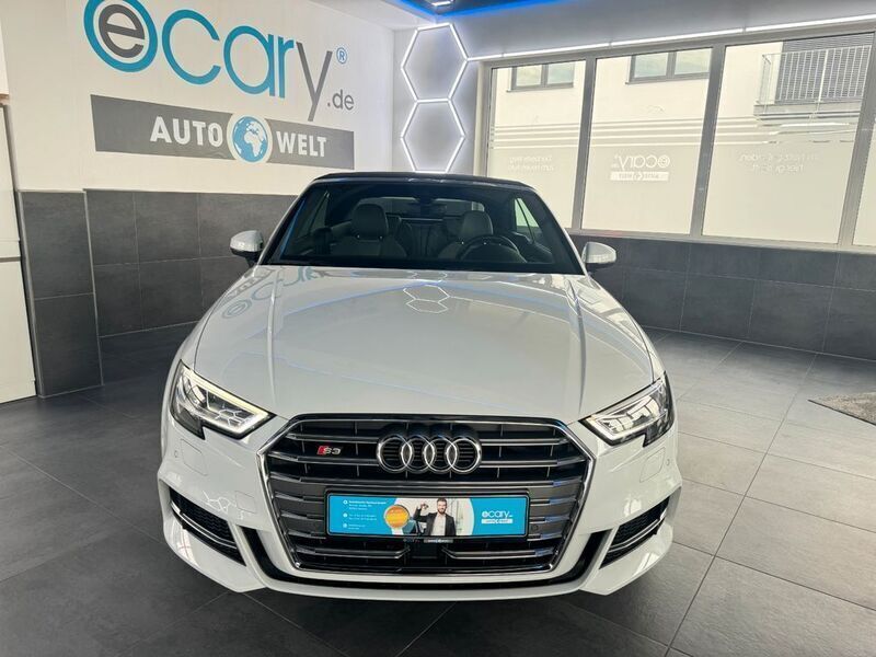 Weiß Gebraucht 2017 Audi S3 Cabriolet Sport Cabrio | 31.895 € (Fairer Preis) - Bild 1/4