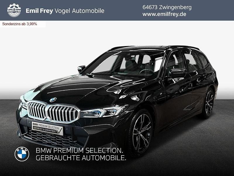 Saphirschwarz metallic Gebraucht 2023 BMW 318 M Sport Kombi | 34.990 € (Fairer Preis) - Bild 1/3