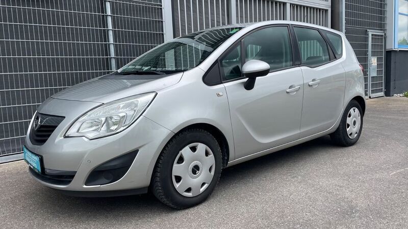 Silber Gebraucht 2010 Opel Meriva Van / Kleinbus | 3.999 € (Guter Preis) - Bild 1/4