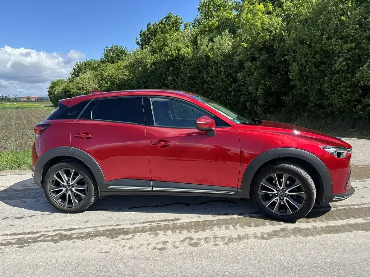 Gebraucht Mazda CX-3 Selection 121 PS (88 kW) 2021 Rot SUV