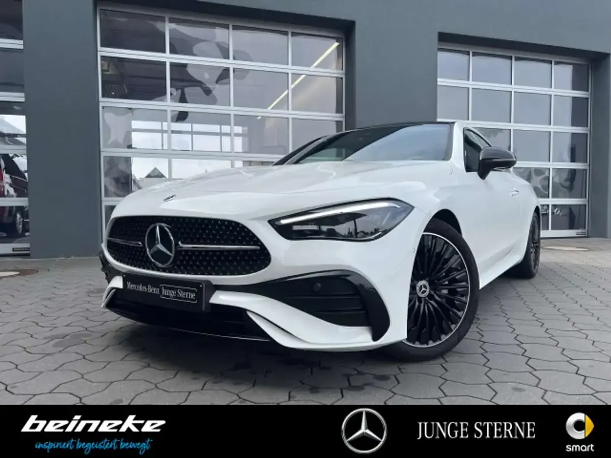 Gebraucht Mercedes CLE200 AMG line 204 PS (150 kW) 2025 Polarweiß uni Coupé
