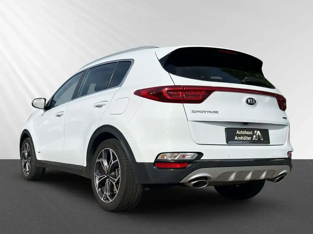 Gebraucht Kia Sportage GT-Line 177 PS (130 kW) 2019 (wd) carraraweiss SUV