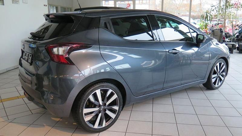 Gebraucht Nissan Micra Tekna 90 PS (66 kW) 2018 Grau Limousine