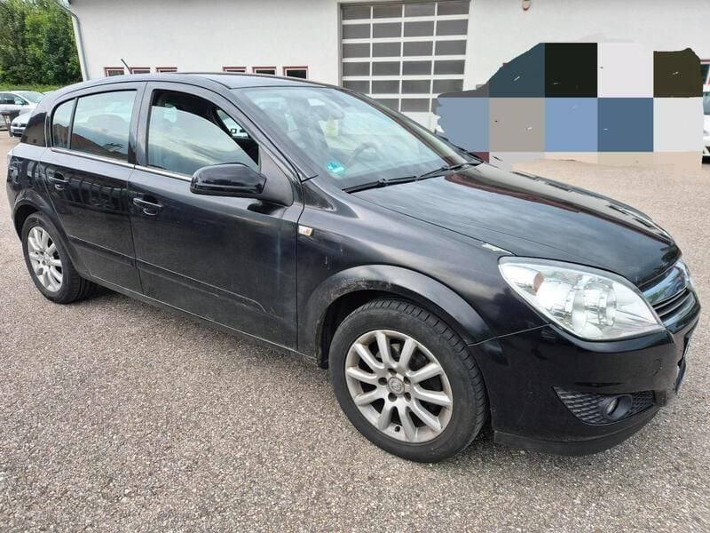 Schwarz Gebraucht 2008 Opel Astra Limousine | 650 € (Superpreis) - Bild 1/4