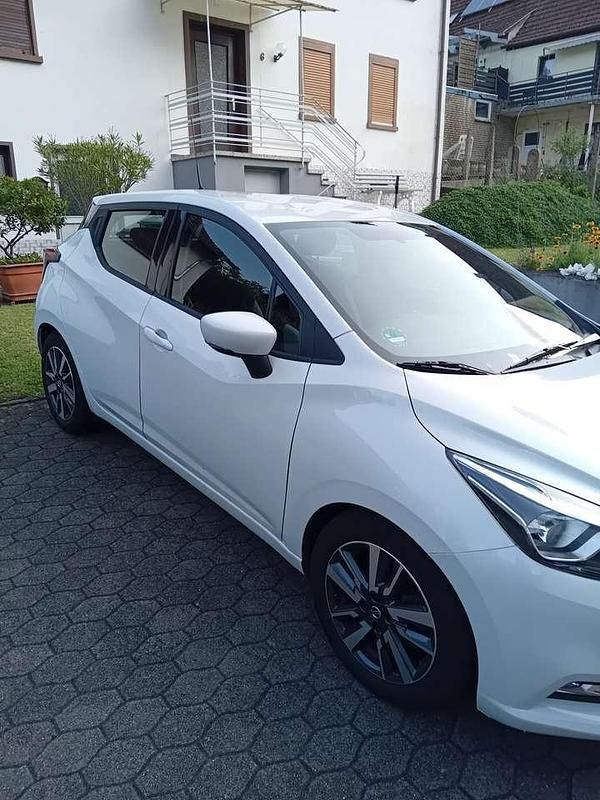 Gebraucht Nissan Micra 90 PS (66 kW) 2019 Weiß Kleinwagen