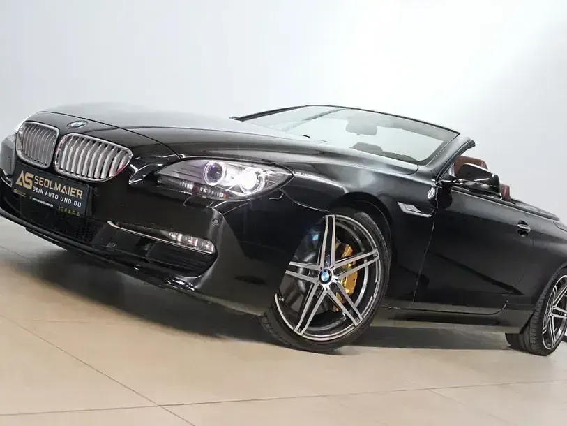 Gebraucht BMW 650 Cabriolet Sport Line 449 PS (330 kW) 2014 Schwarz Cabrio