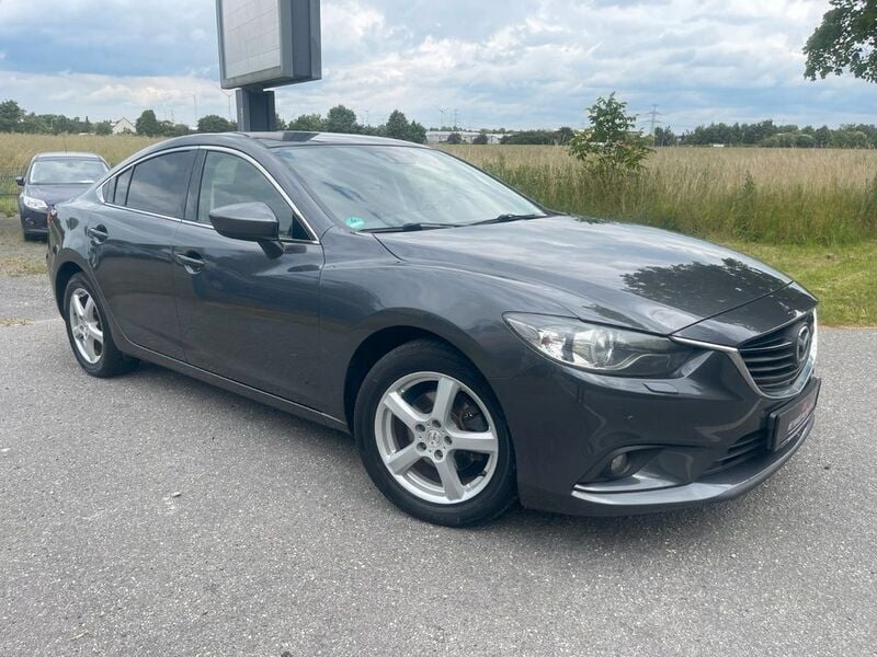 Grau Gebraucht 2013 Mazda 6 Sports-Line Limousine | 7.600 € (Etwas zu teuer) - Bild 1/4