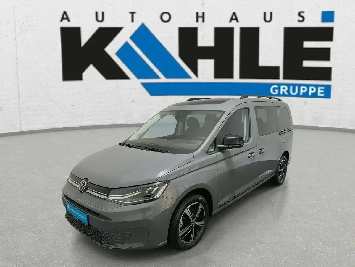 Nowe VW Caddy Maxi Dark Label 122 KM (89 kW) 2025 Szary Minivan
