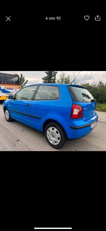 Gebraucht VW Polo 60 PS (44 kW) 2003 Blau Kleinwagen