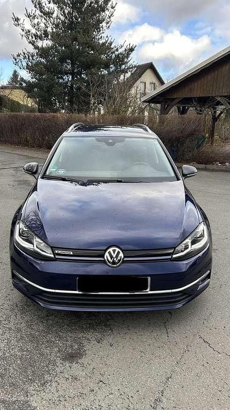 Gebraucht VW Golf VII IQ Drive 131 PS (96 kW) 2019 Blau Kombi