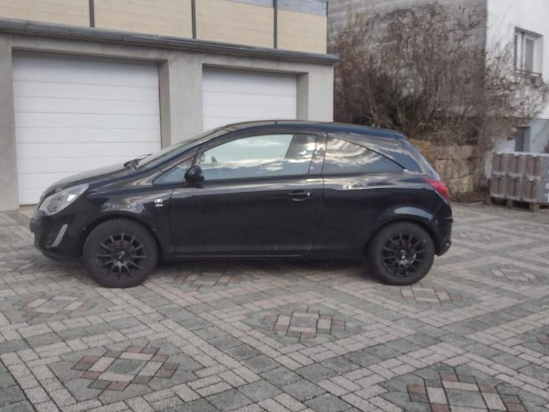 Gebraucht Opel Corsa Edition 87 PS (63 kW) 2011 Schwarz Kleinwagen