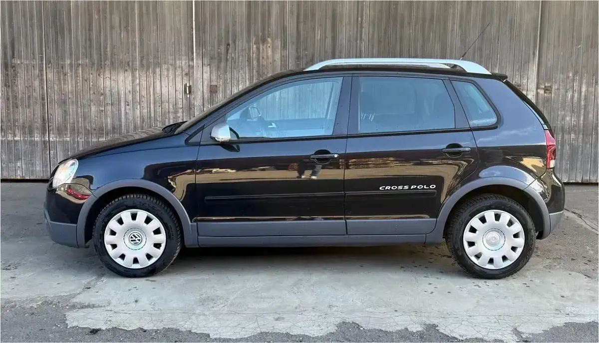 Gebraucht VW Polo Cross 80 PS (58 kW) 2009 Schwarz Kleinwagen