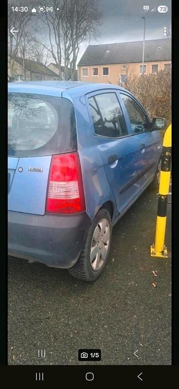 Gebraucht Kia Picanto 75 PS (55 kW) 2006 Blau Kleinwagen