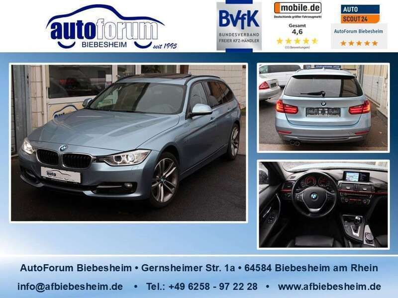 Blau Gebraucht 2014 BMW 335 Sport Line Kombi | 13.999 € (Guter Preis) - Bild 1/4