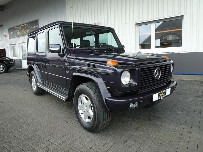 Blau Gebraucht 1993 Mercedes G500 AMG SUV | 69.900 € - Bild 1/4