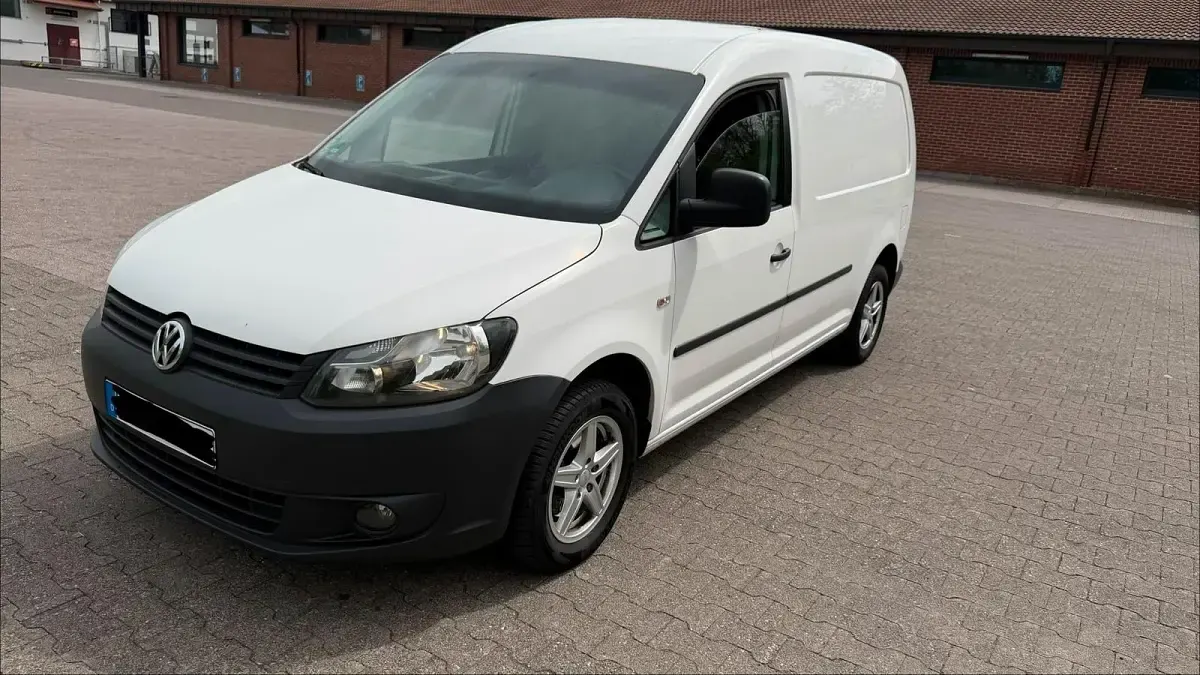 Gebraucht VW Caddy 105 PS (77 kW) 2011 Weiß Van / Kleinbus