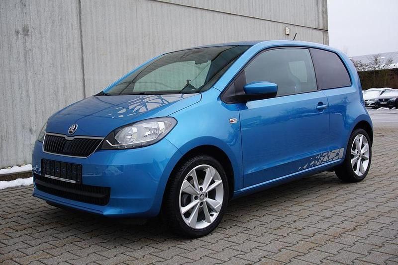 Gebraucht Skoda Citigo 60 PS (44 kW) 2017 Crystal blau metallic Kleinwagen