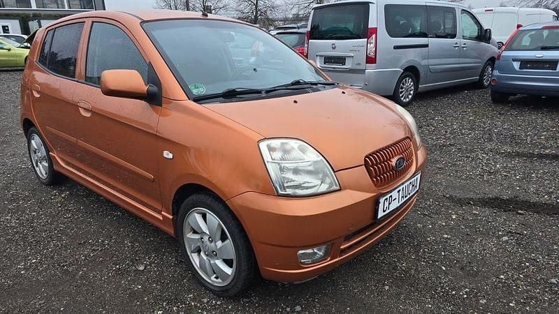 Gebraucht Kia Picanto EX 65 PS (47 kW) 2004 Orange Kleinwagen