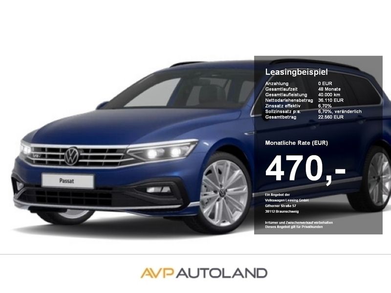 Blau (lapiz blue) Gebraucht 2023 VW Passat Business Kombi | 36.060 € (Fairer Preis) - Bild 1/4