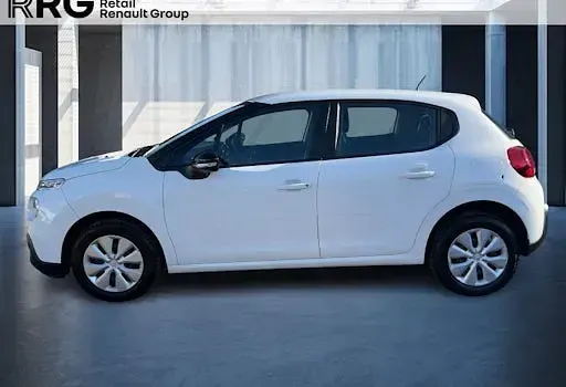 Gebraucht Citroën C3 Feel 82 PS (60 kW) 2019 Weiß Kleinwagen