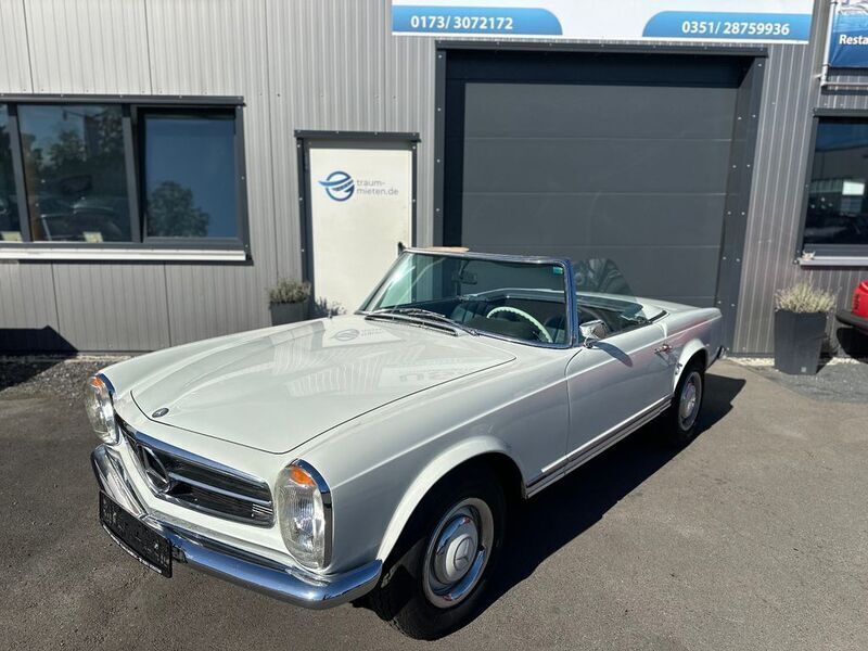 Weiß Gebraucht 1967 Mercedes 230 Cabrio | 74.990 € - Bild 1/4